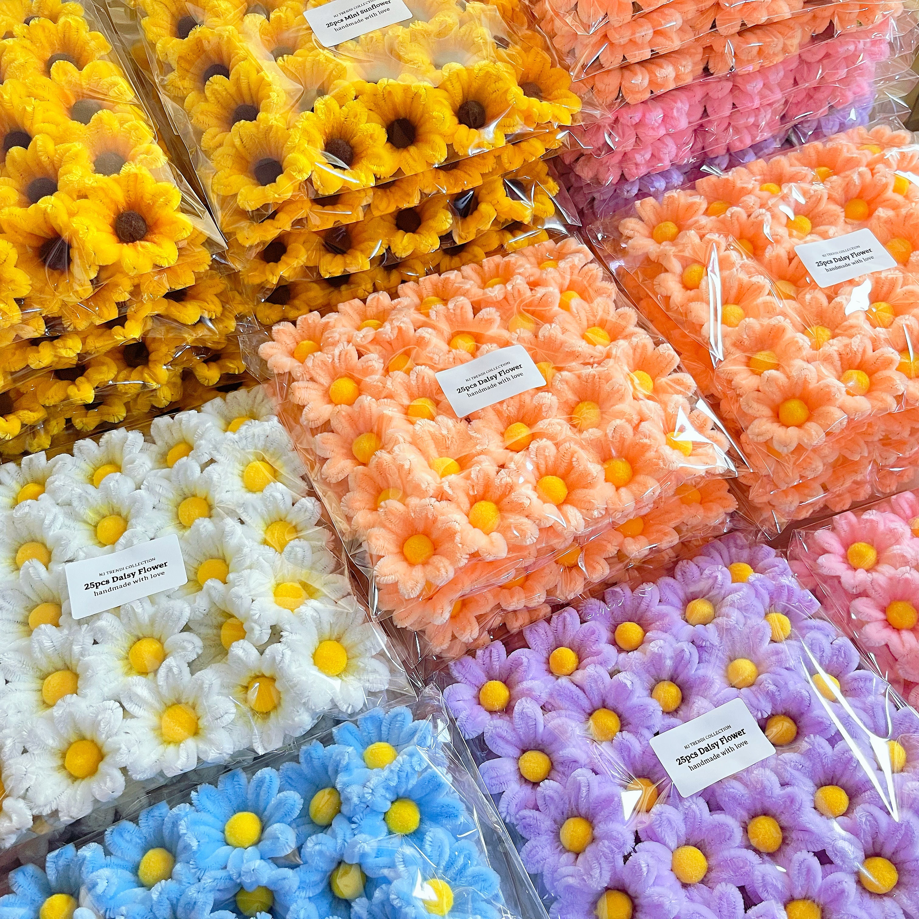 25pcs Daisy Flower