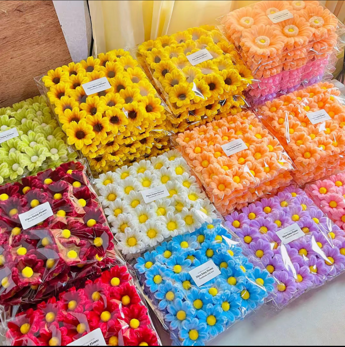 25pcs Daisy Flower