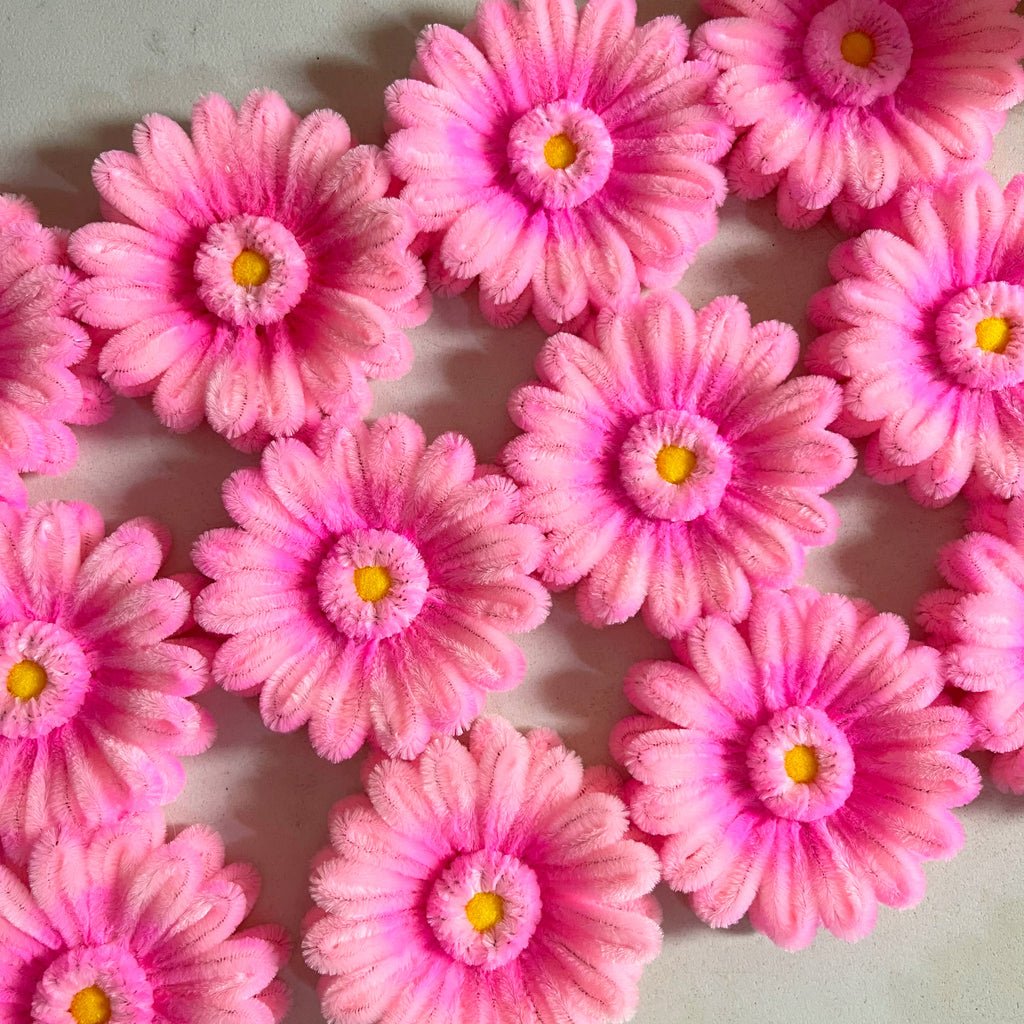 Fuzzy Gerbera Flower Head