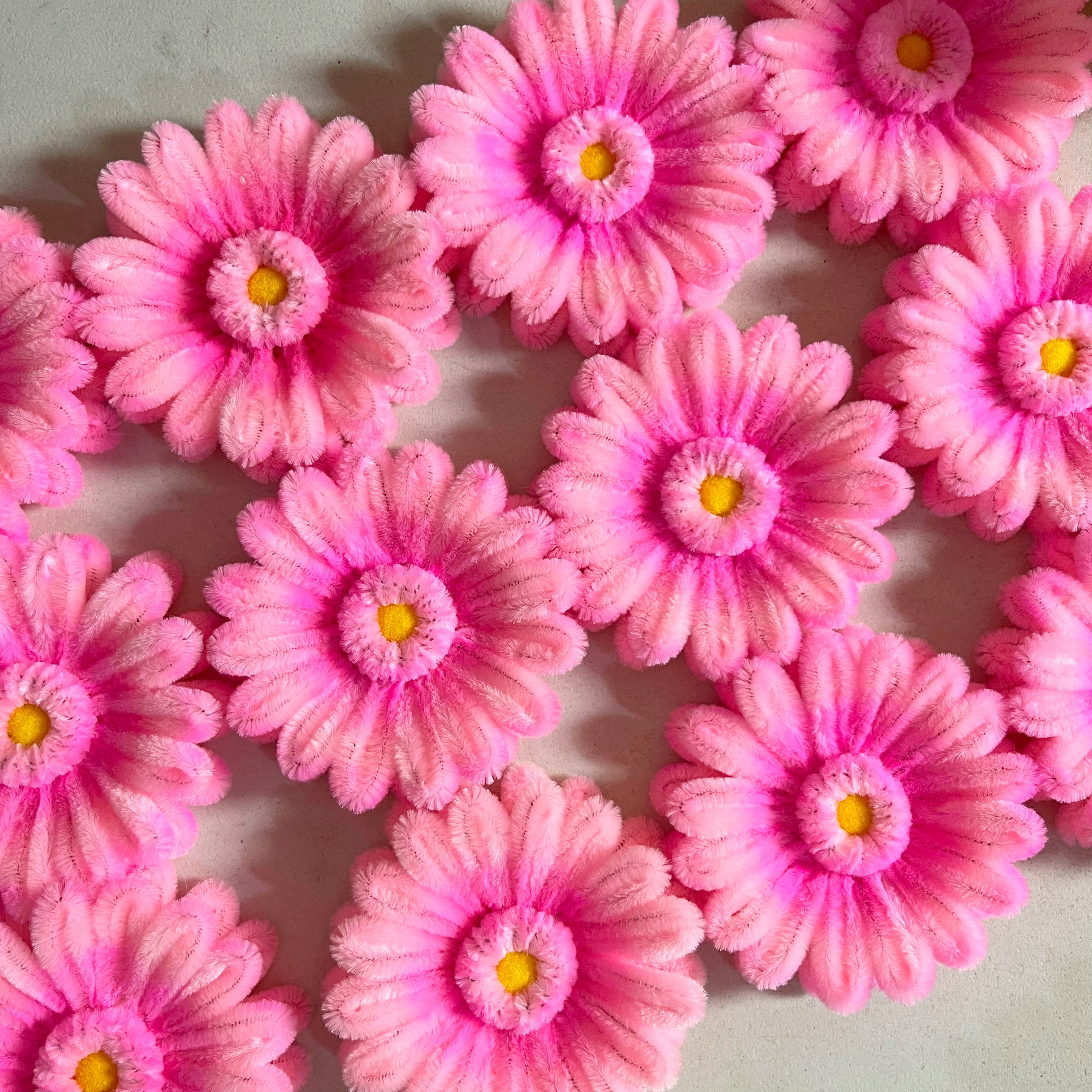 Fuzzy Gerbera Flower Head
